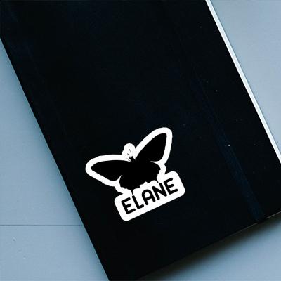 Sticker Elane Butterfly Notebook Image