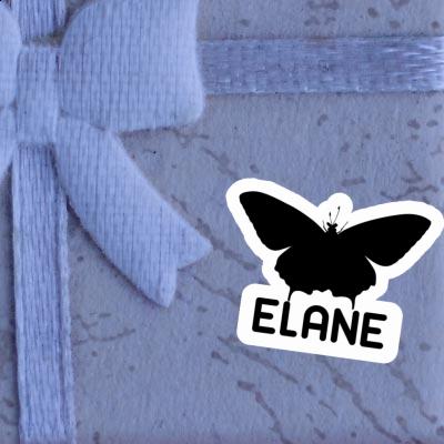 Sticker Elane Butterfly Image