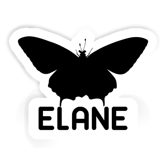 Sticker Elane Butterfly Image