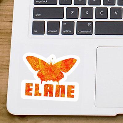 Sticker Butterfly Elane Notebook Image