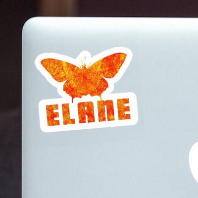 Sticker Butterfly Elane Notebook Image