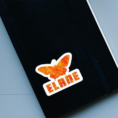 Sticker Butterfly Elane Laptop Image