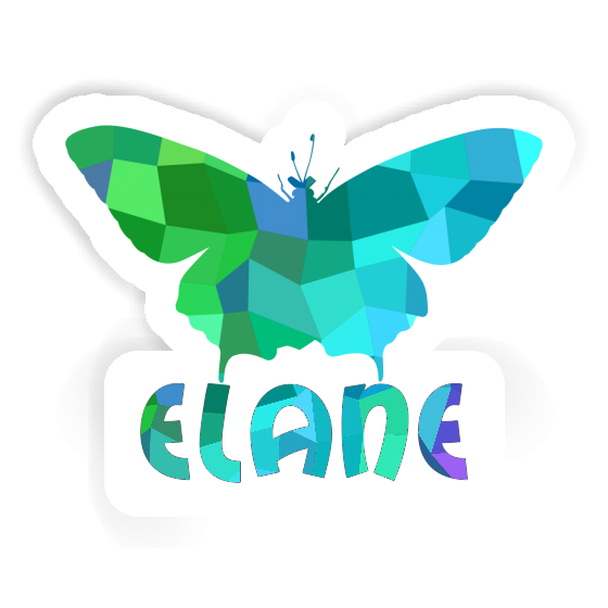 Butterfly Sticker Elane Notebook Image