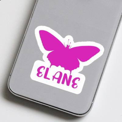 Schmetterling Sticker Elane Laptop Image