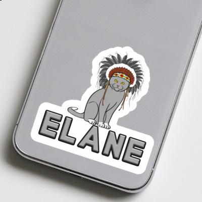 Sticker Elane Cat Gift package Image