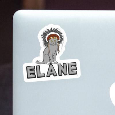 Elane Autocollant Chat Gift package Image