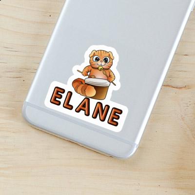 Elane Sticker Drummer Cat Notebook Image