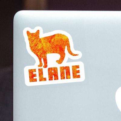 Cat Sticker Elane Notebook Image