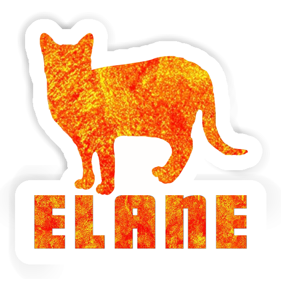 Sticker Katze Elane Gift package Image