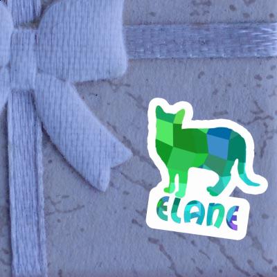 Elane Autocollant Chat Gift package Image