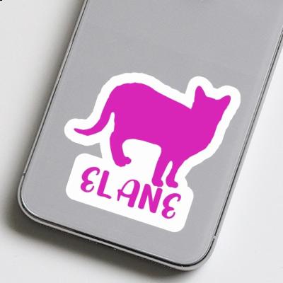 Elane Sticker Cat Notebook Image