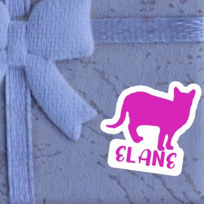 Sticker Elane Katze Image