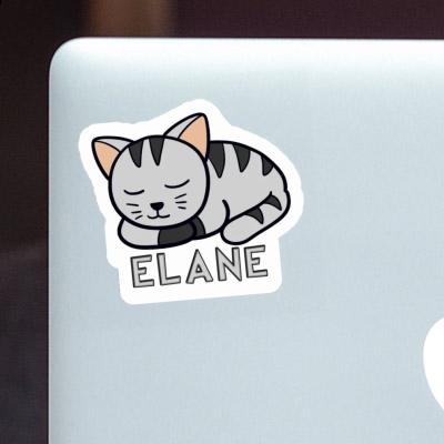 Cat Sticker Elane Notebook Image