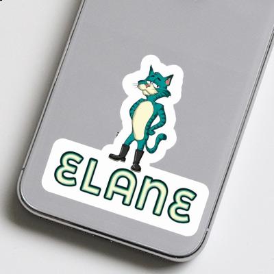 Sticker Elane Katze Image