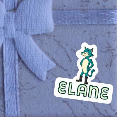 Sticker Cat Elane Gift package Image