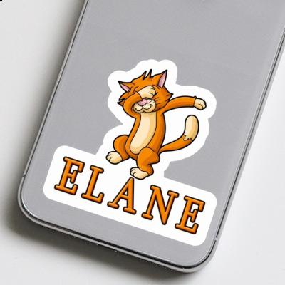 Sticker Cat Elane Notebook Image