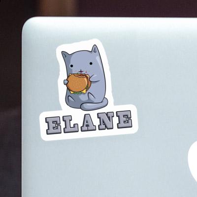 Sticker Hamburger Elane Laptop Image