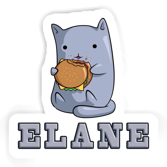 Sticker Hamburger Elane Laptop Image