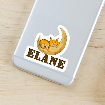 Sticker Elane Katze Notebook Image