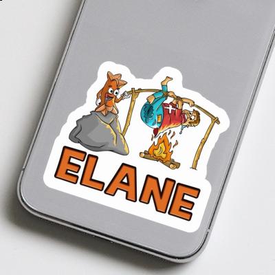 Elane Autocollant Cervelat Laptop Image