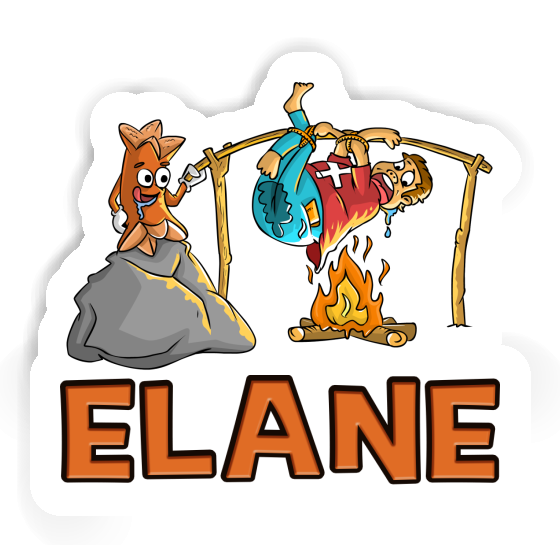 Elane Sticker Cervelat Laptop Image