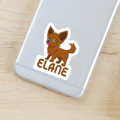 Chihuahua Sticker Elane Laptop Image