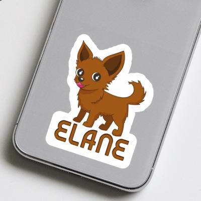 Autocollant Elane Chihuahua Notebook Image