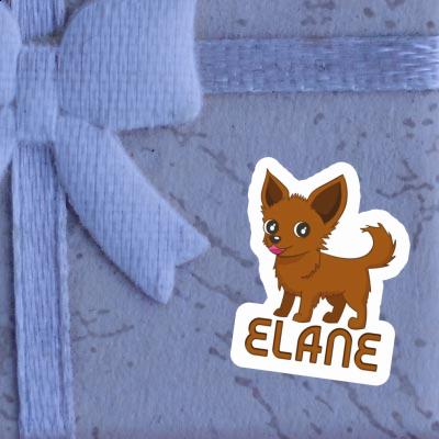 Chihuahua Sticker Elane Notebook Image