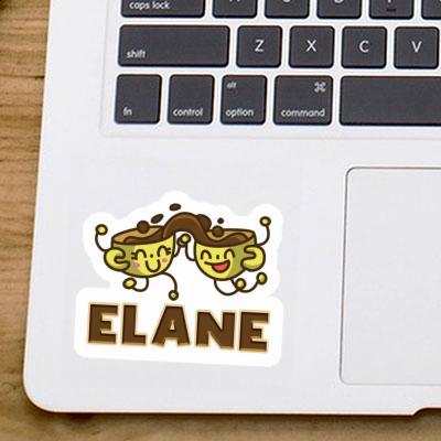 Kaffee Autocollant Elane Notebook Image