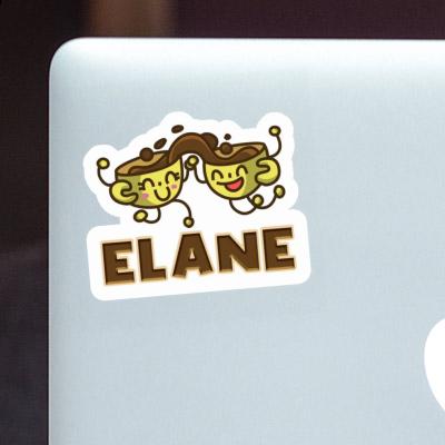 Coffee Sticker Elane Notebook Image