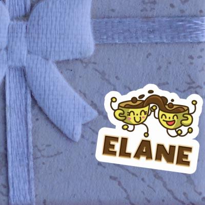 Coffee Sticker Elane Notebook Image