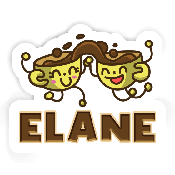 Coffee Sticker Elane Gift package Image