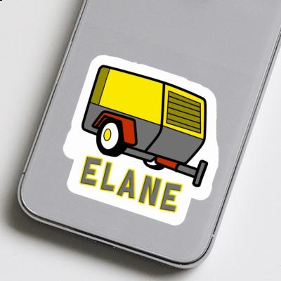 Autocollant Compresseur Elane Image