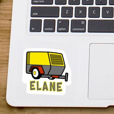 Sticker Elane Compressor Notebook Image