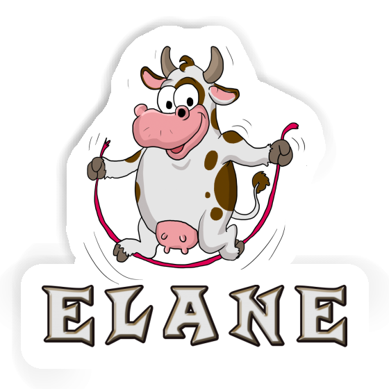 Skipping Ropes Cow Sticker Elane Gift package Image