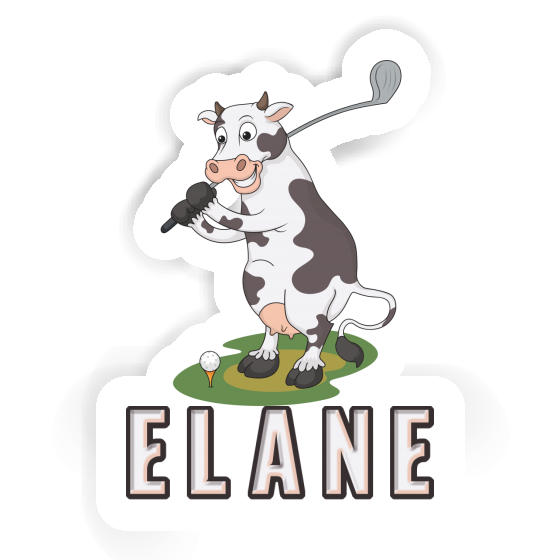 Sticker Golf Cow Elane Gift package Image