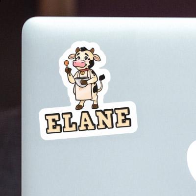 Sticker Elane Cow Notebook Image