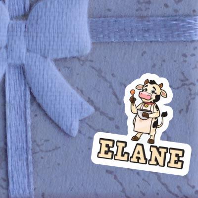 Sticker Elane Cow Notebook Image