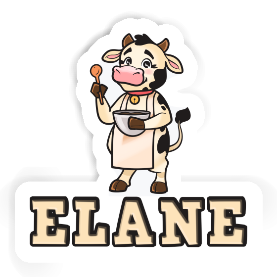 Sticker Elane Cow Gift package Image