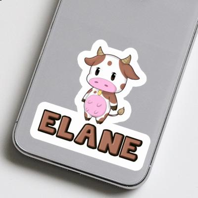 Cow Sticker Elane Notebook Image