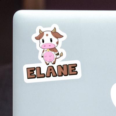 Autocollant Vache Elane Notebook Image