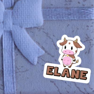 Autocollant Vache Elane Image