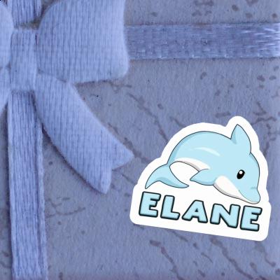 Sticker Elane Dolphin Notebook Image