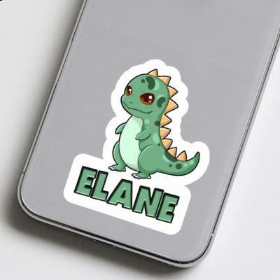 Autocollant Dino Elane Laptop Image