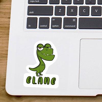 Dino Sticker Elane Notebook Image