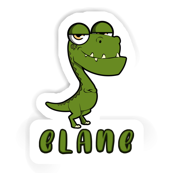 Dino Sticker Elane Notebook Image