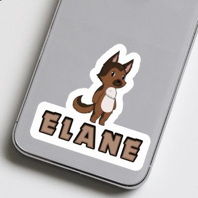 Sticker German Sheperd Elane Gift package Image