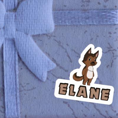 Sticker German Sheperd Elane Gift package Image