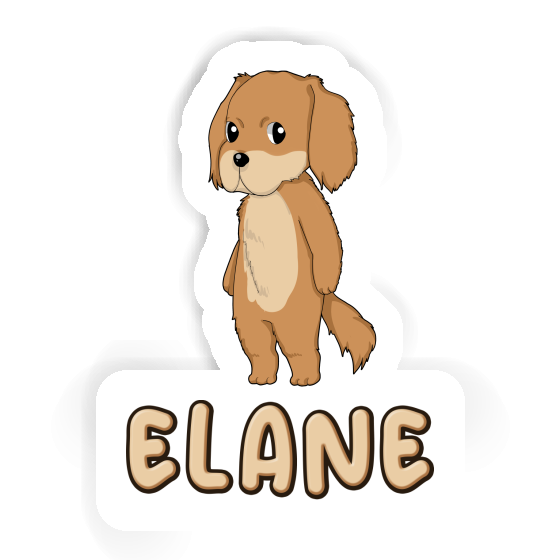 Hovawart Sticker Elane Notebook Image