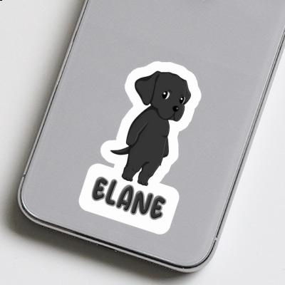 Elane Autocollant Labrador Gift package Image